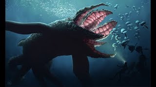 Подводные Монстры!!! МАЗОЗАВР. Чудовище из Глубин. Морские Монстры.