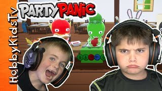Party Panic Video Game with HobbyPig and HobbyFrog