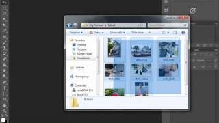 Пакетная обработка фотографий в Фотошоп (Photoshop Actions)