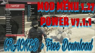 [GTA 5] MOD MENU 1.27/1.28 POWER v7.1.1 {CRACKED} ✔FREE DOWNLOAD