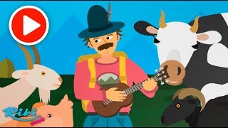 МЯУ! ХРЮ! КРЯ! МУ! - Как говорят животные - Развивающая Песенка для Малышей!