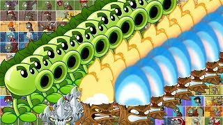 Repeater Max Level 20 in Ultimate Zombie Battle | Plants vs Zombies 2 Epic MOD
