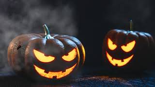 Free screensaver for Halloween HalloweenTwoPumpkins