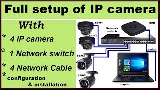 IP camera full setup | 1st time configuration and installation in urdu hindi