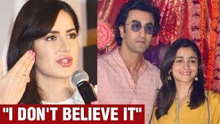 Katrina Kaif Breaks Silence On Ex Ranbir Kapoor & Alia Bhatt DATING | Ranbir Alia Relationship