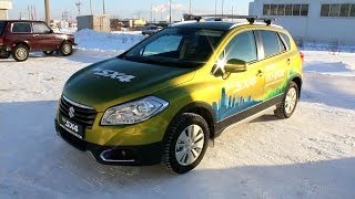 2013 Cузуки SX4. Обзор (интерьер, экстерьер, двигатель).