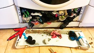 ВЫ НЕ ПОВЕРИТЕ КУДА ИСЧЕЗАЮТ ВАШИ ВЕЩИ ПРИ СТИРКЕ! СЕКРЕТ РАСКРЫТ!