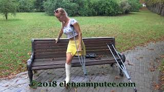 Elena amputee preview - Clip Cast Walk