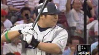 【2009オールスター】中村剛也 155m爆弾ホームランとインタビュー