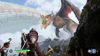 戰神4 God of War 全劇情 P24 支線-科濃加德：傳說中的鎧甲，釋放第3條龍雷金，獲得龍淚升級極品護身符古老鐵手套 （PS4Pro 1080p 60fps）