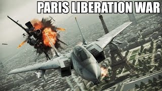 Paris Liberation War | ASF-X Shinden II -NAGASE- | S Rank | Ace Combat Infinity Co-Op