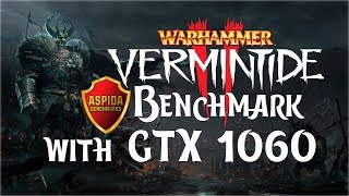 Warhammer Vermintide 2 with GTX 1060 and Intel Core i5 (Low vs. Medium vs. High vs. Ultra)
