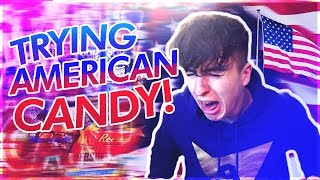 BRITISH BOY TRIES AMERICAN CANDY (FIRST TIME EVER)