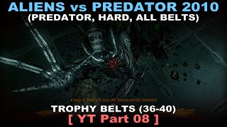 Aliens vs Predator 2010 - Predator walkthrough 08 ( All Belts, Hard, No commentary ✔ ) Research #02