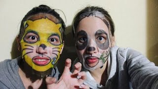 В мире животных:  корейские маски, ящерица жива