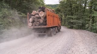 Объезд по смертельно-опасной трассе в Краснодарском крае