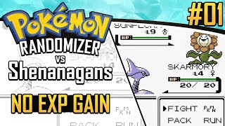 No EXP Randomizer Race vs Shenanagans | Pokemon Crystal #1