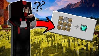 I Made a Really Good Chestplate out of Wood!? l Minecraft Scramble Craft #1