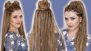 Топ 10 ПРИЧЕСКИ ИЗ АФРОКОСИЧЕК ЗИЗИ??