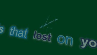 LP - Lost On You Lyrics Video