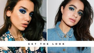 GET THE LOOK: DUA LIPA SMOKEY BLUE EYE