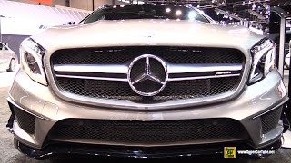 2015 Mercedes Benz GLA Class GLA 45 AMG - Exterior and Interior Walkaround - 2015 Chicago Auto Show