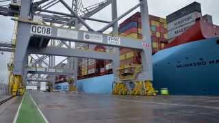 DP World London Gateway Port MUNKEBO MAERSK