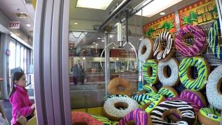 BIGGEST DONUT EVER First Try Win | THE BIG ONE CLAW MACHINE!!