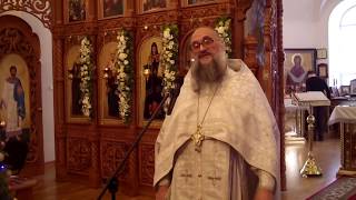 Проповедь протоиерея Геннадия Заридзе. Храм Покрова Пресвятой Богородицы (с.Отрадное 12.01.2020)