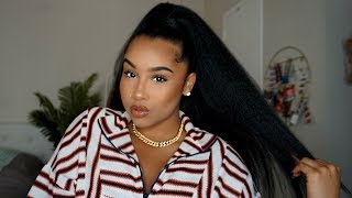 EASY SUMMER KANEKALON  PONY TAIL TUTORIAL | TheAnayal8ter