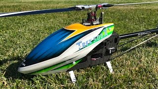Alan Szabo Jr. ALIGN Trex 500X at the field 5/19/2017
