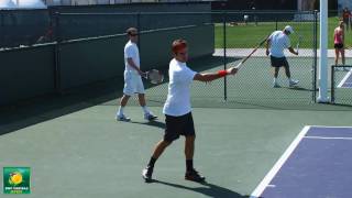 Roger Federer from the Side Perspective -- Indian Wells Pt. 31