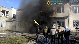 Струтинський спиртзавод, активісти, машина, спирт, поліція та працівники
