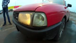Авто на каждый день за 100000 рублей. AUDI 80 за 105-ОБМАН НА ЛОХА! АВТОХЛАМ СПБ.