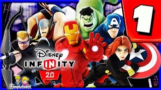 Disney Infinity 2.0 Walkthrough Part 1 (Cold Opening) The Avengers Playset