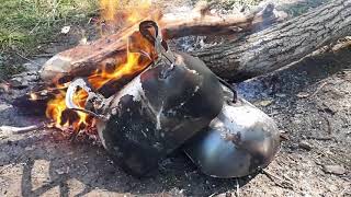 Коптильня своими руками или коптильня из баллона фреона