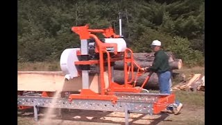 Lumbermate Pro Portable Sawmill - 23 HP Briggs & Stratton Engine, Model# MX34