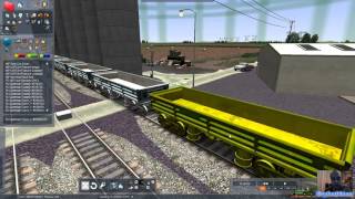 Как установить груз на вагоны в редакторе TS2016