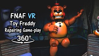 360°| Repairing Toy Freddy Game-play Animation [FNAF Help Wanted/SFM] (VR Compatible)