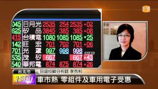 【2013.12.12】名師解盤(2)車市熱 零組件及車用電子受惠 -udn tv