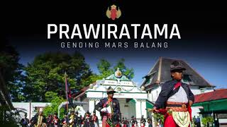 Gending Mars Balang: Pengiring Lampah Macak Prajurit Prawiratama Kraton Jogja