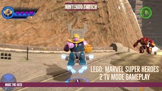 Nintendo Switch Lego: Marvel Super Heroes 2 TV Mode Gameplay