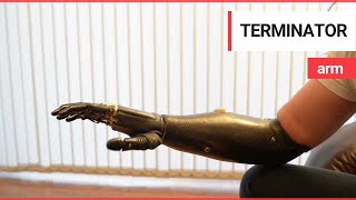 'Terminator' arm is world's most advanced prosthetic limb | SWNS TV