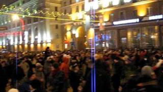 Выборы в Беларуси - акция протеста