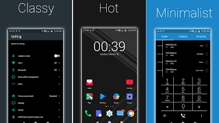 Android N Dark Edition| EMUI THEME
