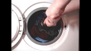 Как правильно загружать стиральную машину бельем.