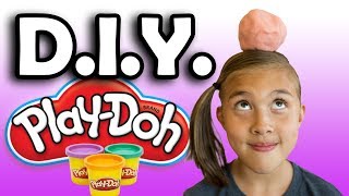 DIY PLAY DOH!!! Cooking with Jillian!