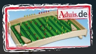 Fussballflipper für 2 Spieler aus Holz