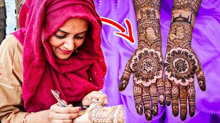 She's the QUEEN of HENNA Tattoos