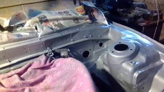 Покраска обработка mitsubishi galant 7 подкапотное